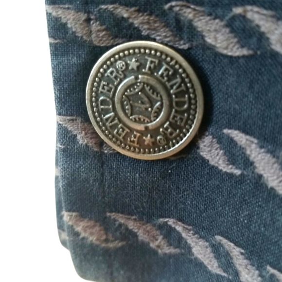 Vintage Fender Button Up Shirt sz M - Picture 11 of 14